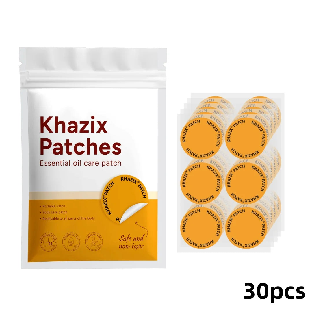 30Pcs Energy Patches Natural Ingredients Vegan Friendly Daily Energy Boost Patch Portable Body Stickers for Work Travel Sports Quake 30pcs