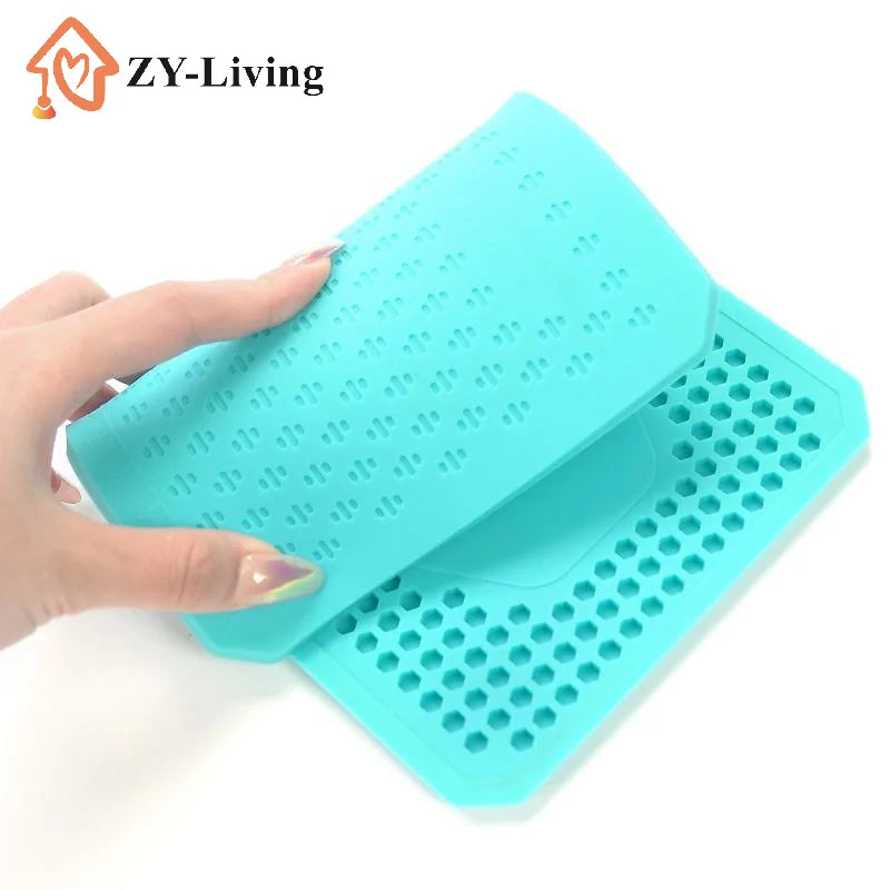 Mini Anti-slip Mat Cell Phone LCD Screen Film Repair Pad with Camera Protection Good Elasticity No Deformation ESD Phone Tools Quake