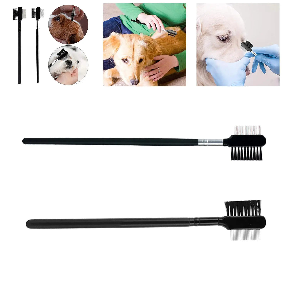 Tear stain remove Comb Multifunction for Removing Crust Small, Medium & Large pet Quake