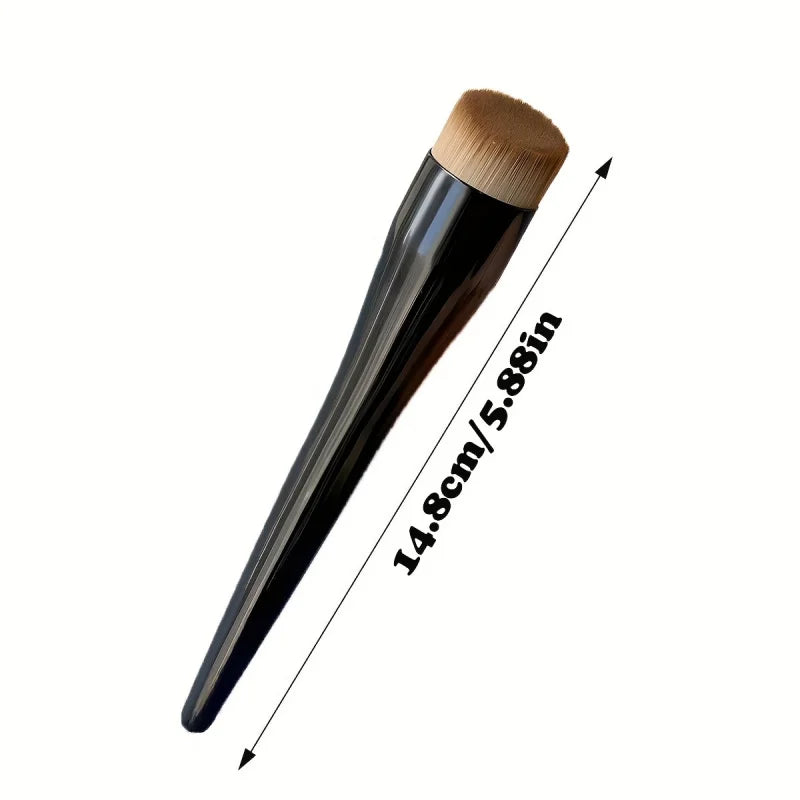 1 Basic Foundation Make-Up Brush Flat Top Brush, Contour Brush, Bevel Powder Blusher Brush, Professional Makeup Brush Quake