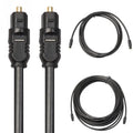 New High Quality SPDIF MD DVD Gold-Plated Cable 1m 1.5m 2m 3m 5m For Toslink Gold-Plated Digital Optical Audio Cable Quake 5m
