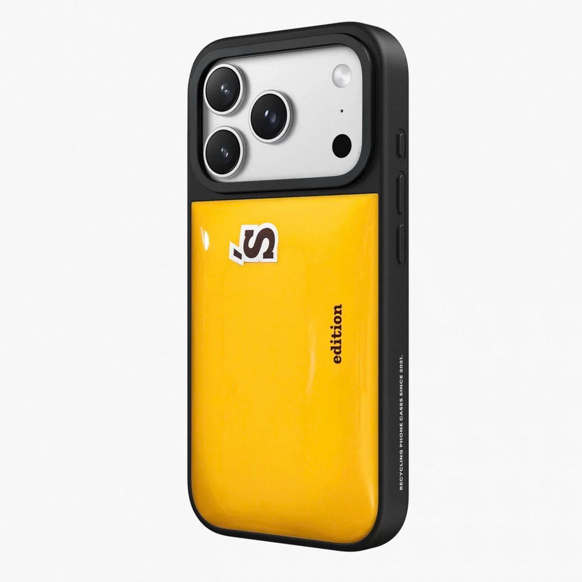 Yellow Puff Black Border 3D Case: Compatible with IPhone 18 17 Pro Max 18Pro Quake