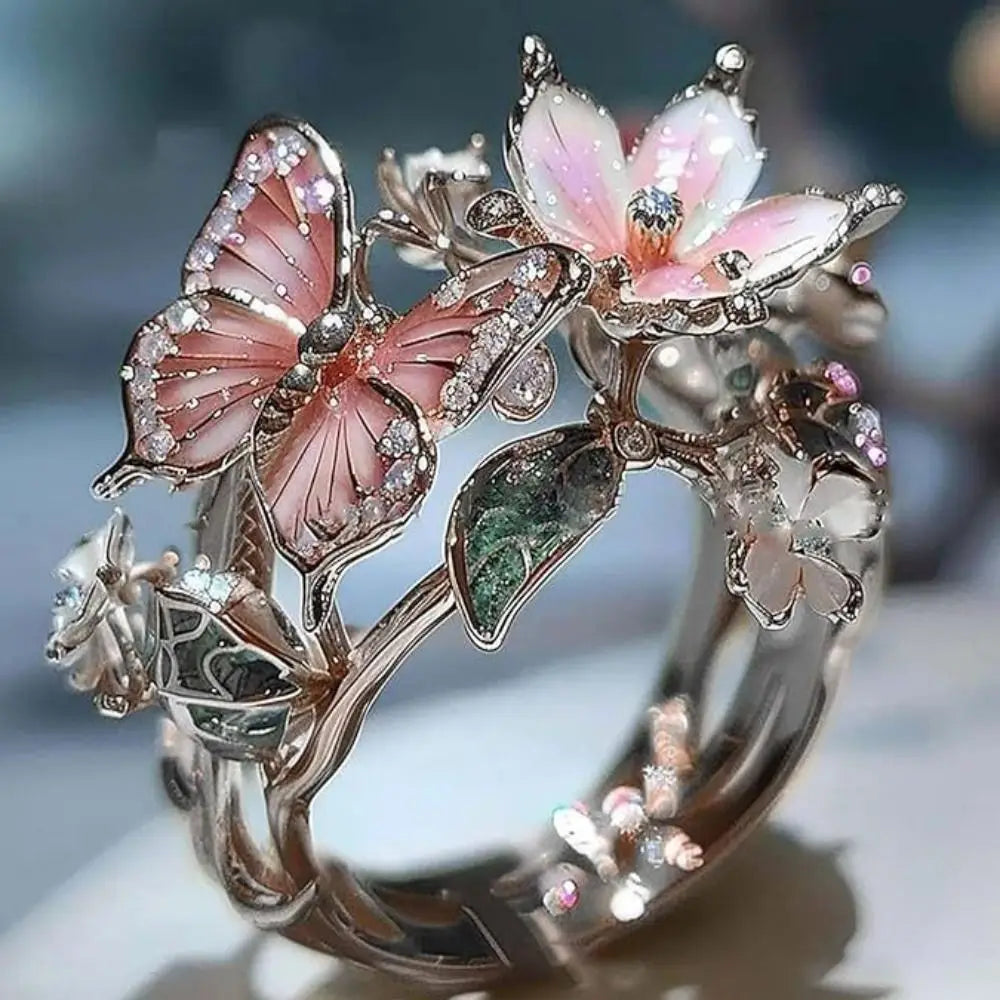 Fashion Jewelry Accessories Ring Non-fading Crafts Vintage Rings Gift Open Ring Quake A-Silver