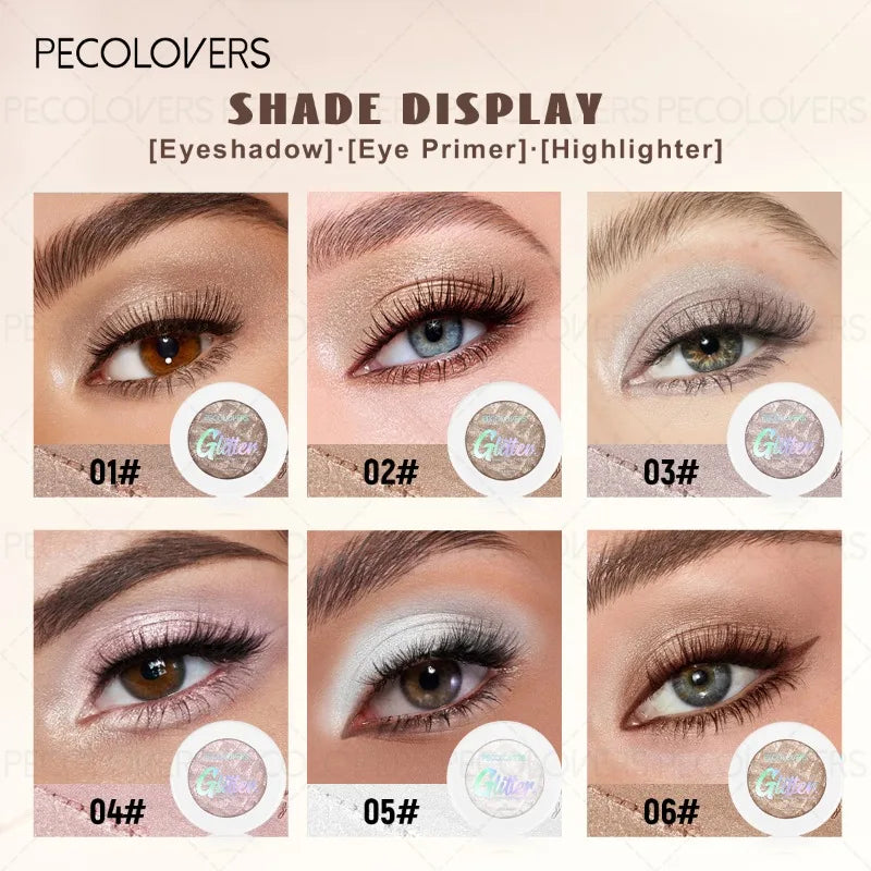 1PC Mashed Potato Eye Shadow, Eye Highlighter, Brightening Eyes, Long-lasting and Natural,Waterproof and Sweatproof Quake