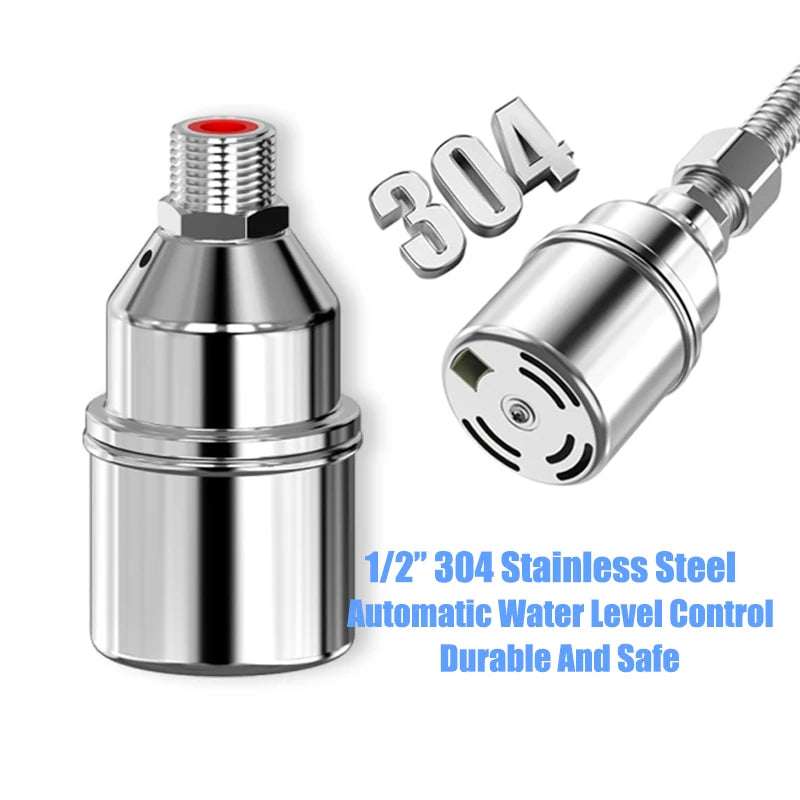 High End Water Level Control Valve Wholesale Ball Type Stainless Steel Float Ball Valve for Water Tower Quake DN15