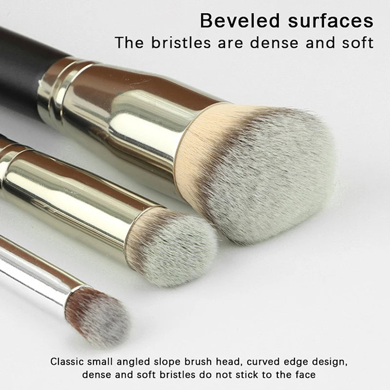 Makeup Brushes Foundation Concealer Angled Seamless Cover Synthetic Dark Circle Liquid Cream Cosmetics Contour Brush Beauty Tool Quake