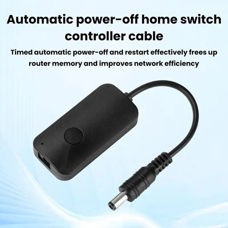 WiFi Power Switcher Controller, DC5V Inline Timer Module with Remote App Control for LED Lights Fan and Small Devices K1KF Quake