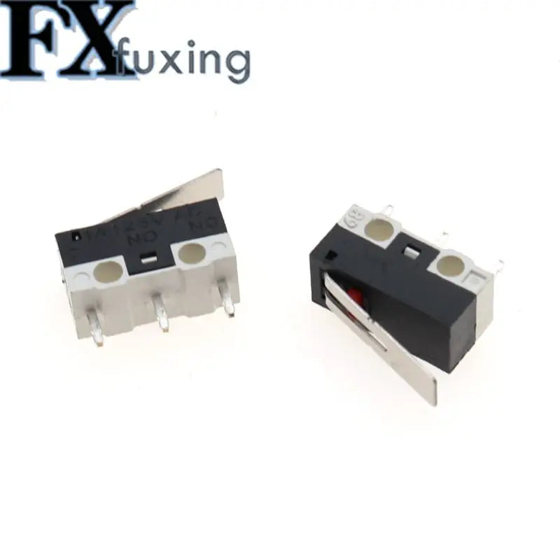20PCS Limit Switch Push Button Switch 1A 125V AC Mouse Switch 3Pins Micro Switch Stalk Length 13.5mm Quake