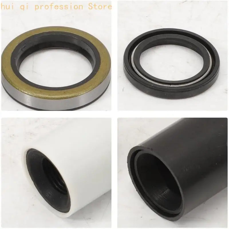 Marine Lower Unit Seal with Gaskets, Oil Seal Parts and O Gaskets, Gearcase Repair Set for Outboard Maintenance, H8WE Quake