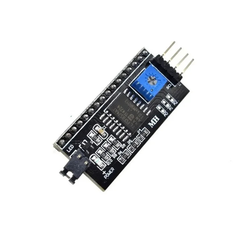 Blue Green Screen 16x2 Character LCD Display Module HD44780 Controller Blue Black Light LCD1602 1602 Module Quake