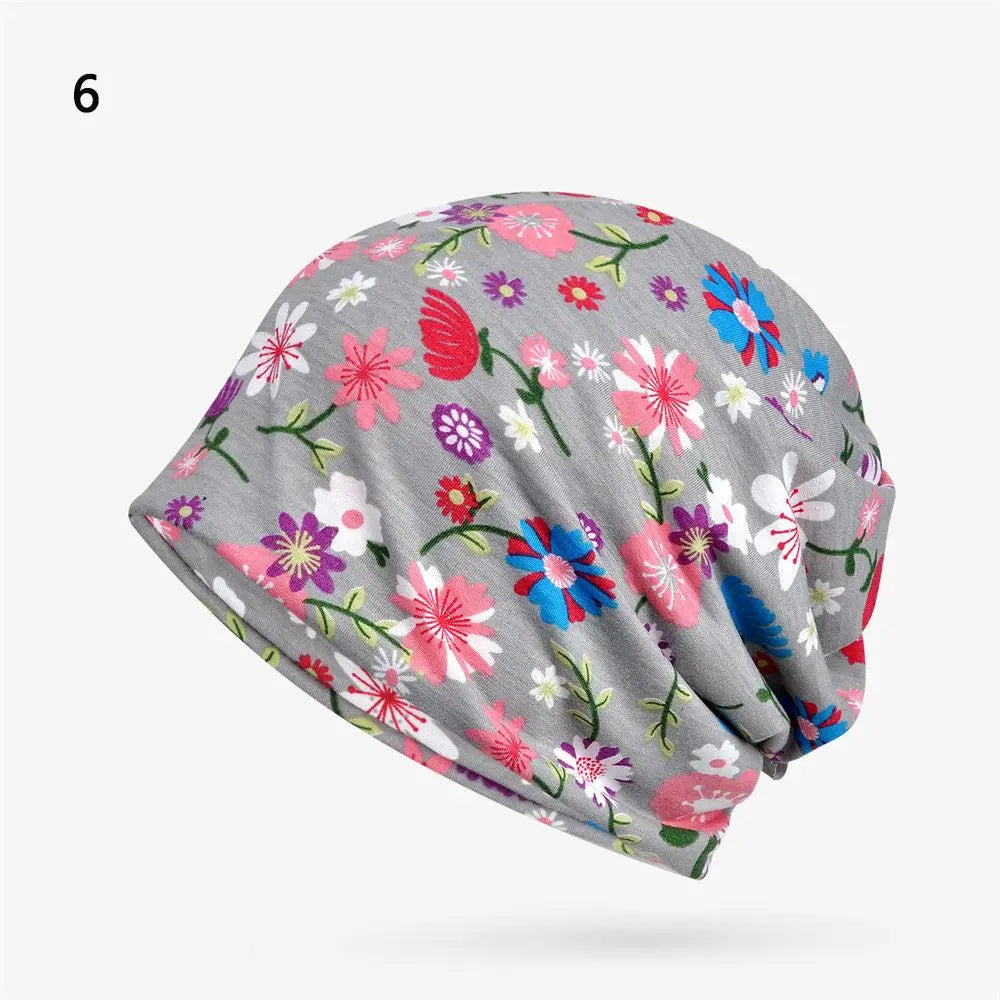 Sport Casual Soft Hair Loss Headscarf Sleep Caps Winter Warm Women Turban Hat Muslim Hijabs Head Wrap Chemo Hat Quake 6