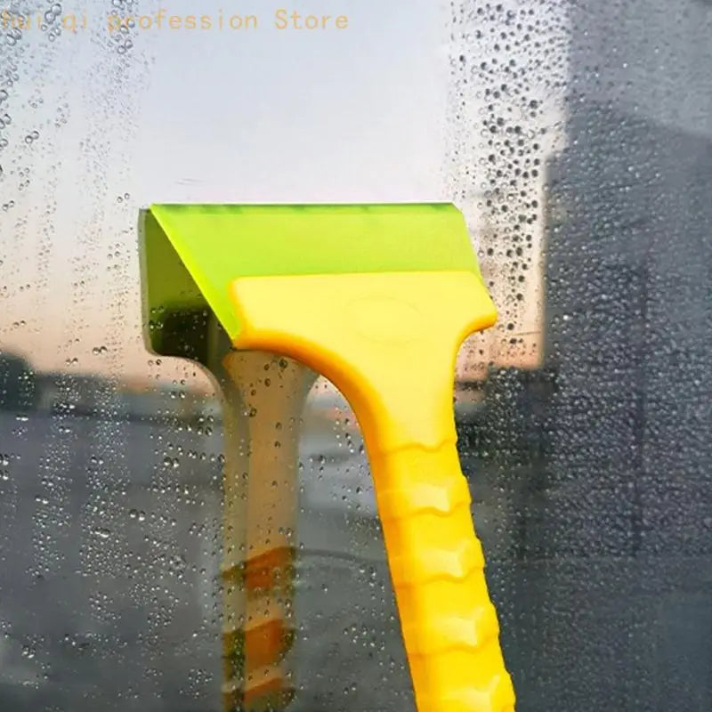Long Handle Squeegee Wiper Ice Scraper For Car Window Glass Cleaning With Rubber Blade And Nonslip Grip H8WE Quake