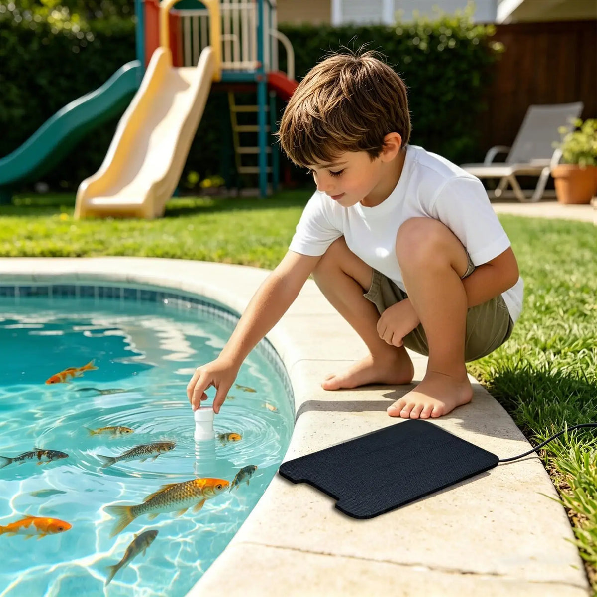 Silent Solar Pond Aerator Oxygen Pump Fish Tank Air Pump for Hobbyists Gardeners Backyard Garden Park Summer Camping Quake