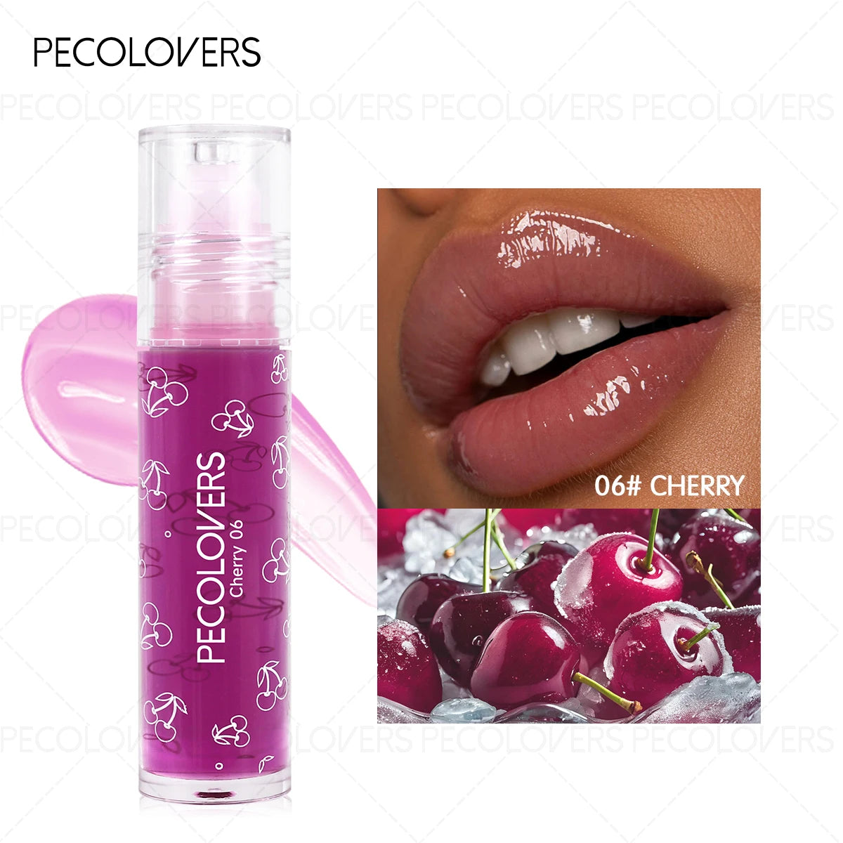 Lip Balm, Moisturizing Lips, Fruity Lip Gloss, Tinted Lip Balm, Long-lasting, Non-drying, Lip Cosmetics Quake 06