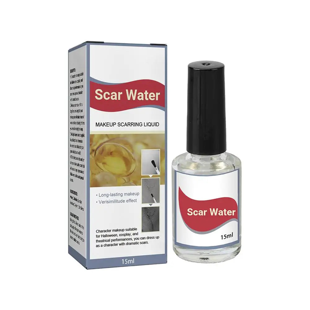Makeup Scarring Liquid, Scarring Liquid Special Effect Make Up, Liquid Scar Makeup Cosmetic Special Effects Liquid For Halloween Quake 15ml China