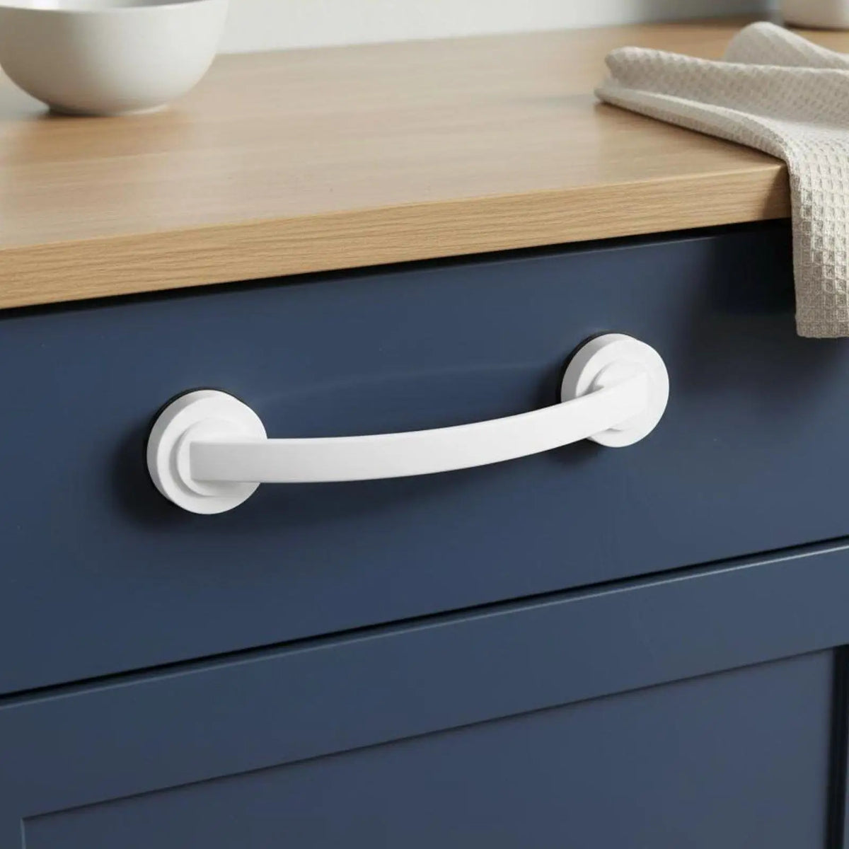 Vacuum Suction Handle Easy Install Grab Bar Non Marking Support Rail for Bathroom Elderly Quake