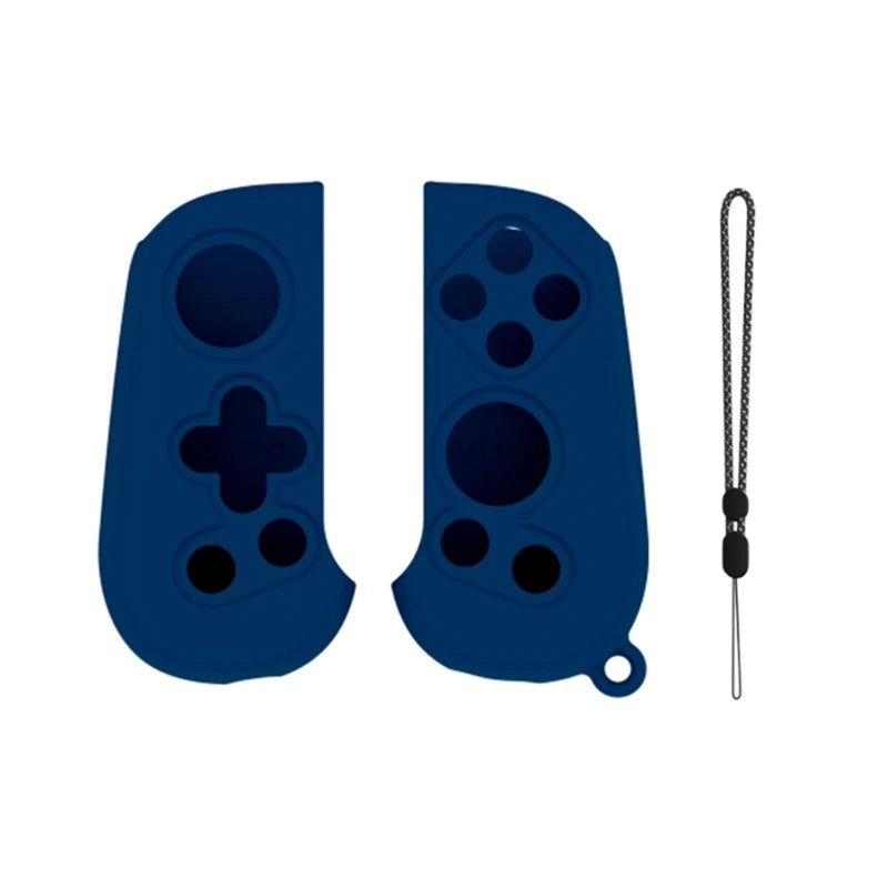 Flexible Cover Game Controller Silicone Cover Protective Case for BACKBONE One Waterproof Housing Dustproof Cover K1KF Quake Blue