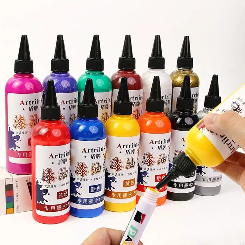 Professional Tombstone Touch Up Paint Inks Waterproof Sunproof Monument Restoration Inks For Gravestones And Ceramic K1KF Quake