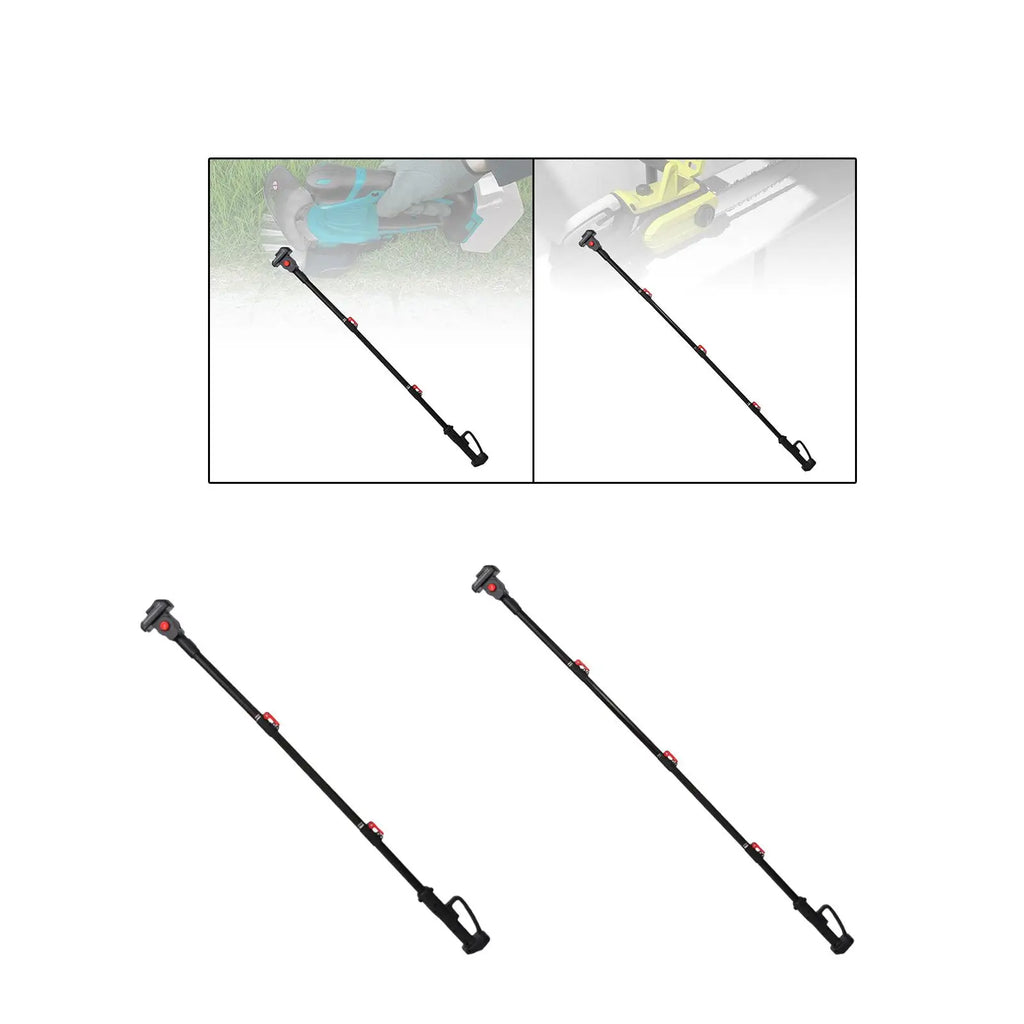 Telescoping Rod Lawn Handheld Chainsaw Part Tool Electric Pruner Attachment Telescopic Extension Pole for Tree Trimming Outdoor Quake