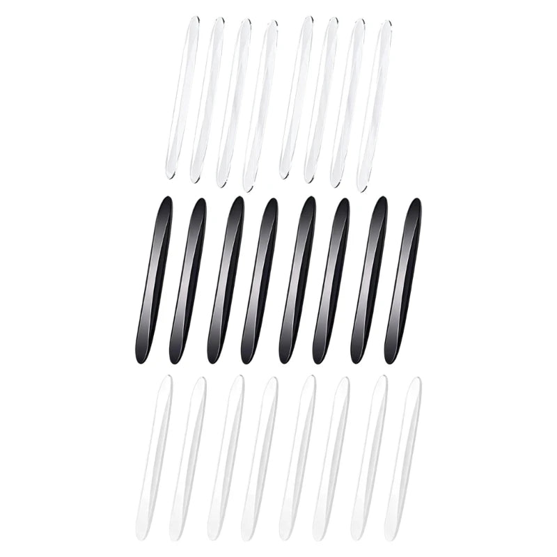 PVC Car Door Edges Guards Bumper Protectors Tool-Frees Adhesive Placement H8WE Quake