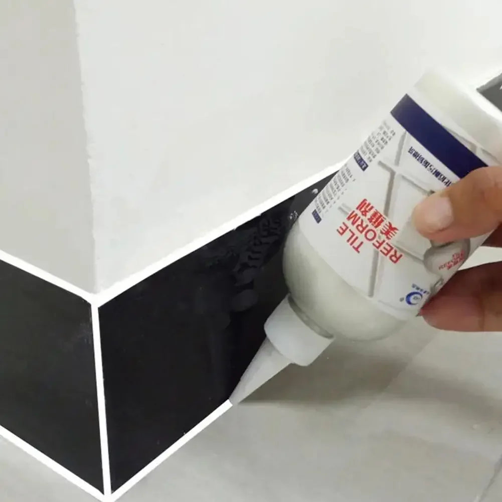 Waterproof Tile Repair Filler Seam Beauty Agent Ceramic Tile Grout Repair Fill Gaps Kitchen Bathroom Specific Mildew Proof Quake