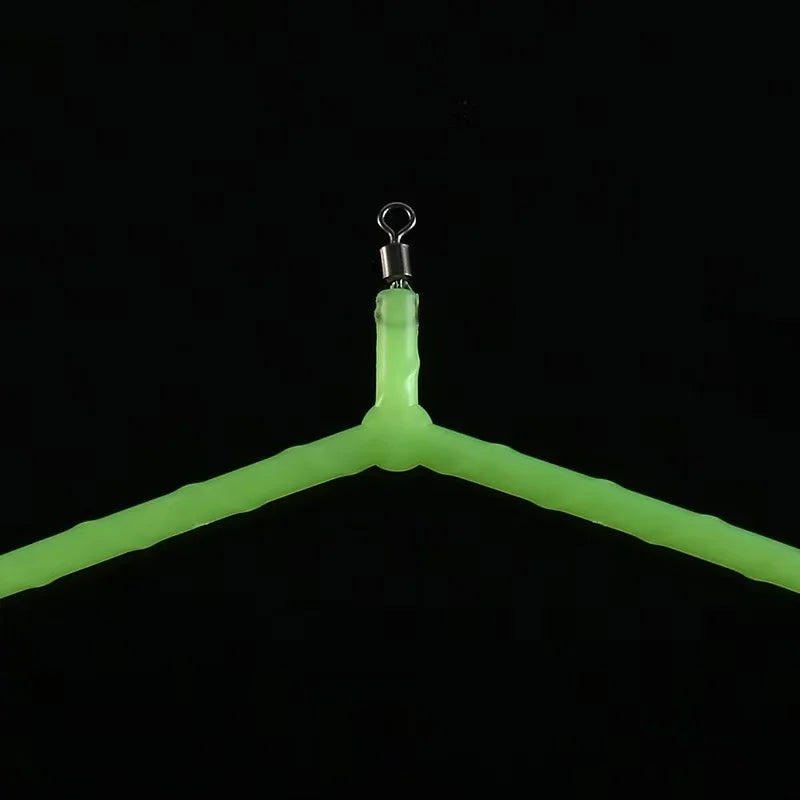 Luminous Stainless Steel Splitter, Line Divider, Hook Separator, Balance Accessory for Sea Fishing, Boat Fishing, White Bait Fishing Gear Quake