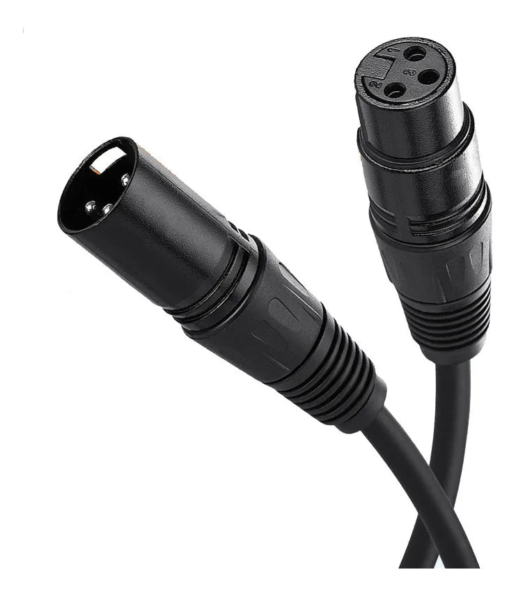 XLR Balanced Audio Cable,Microphone XLR Male to Female Audio Cable,3-Pin XLR Microphone Cable for Microphones,Preambles,Speaker Quake 1.5m