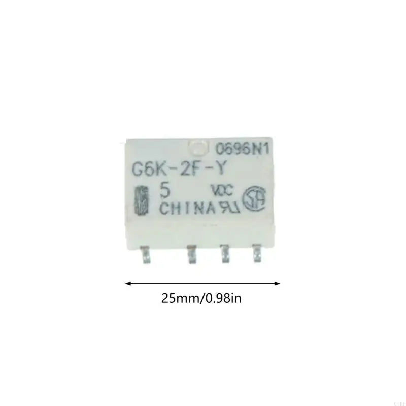Component 5V G6K-2F-Y, Small Pin-Mount Control Part 5 Pack for Board Repair, Automation Equipment and Appliance K1KF Quake
