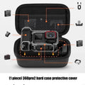 Reliable Faux Leather Camera Container For 360 Camera Featuring Lightweight Frame And Water Resistant Material K1KF Quake CN