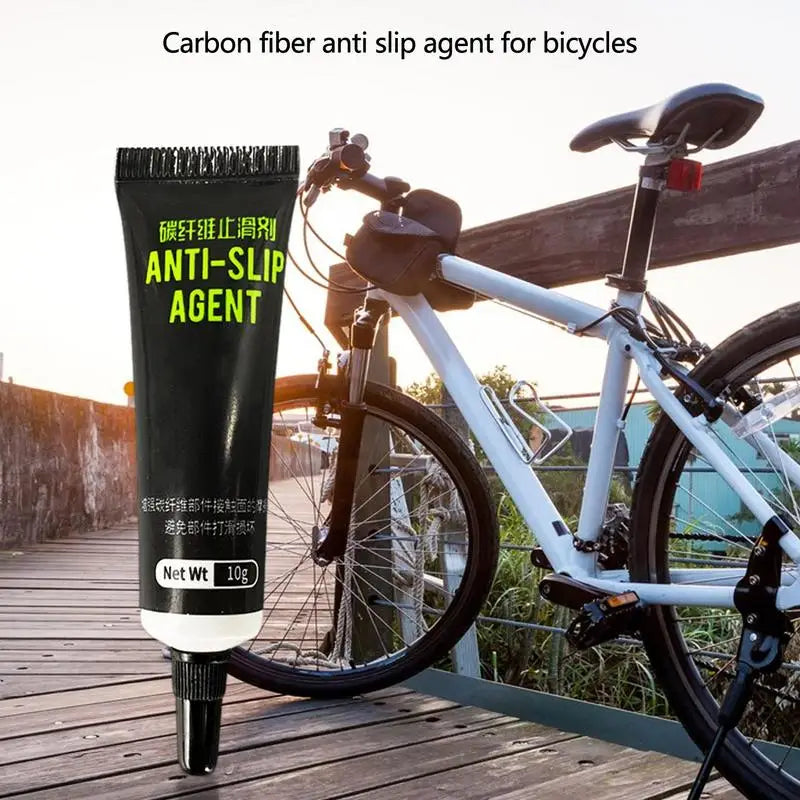 10g Carbon Fiber Anti Slip Agent Torque Retention Paste for Bikes Seatpost Anti-Creak Grease Bicycle Carbon Assembly Gel Quake