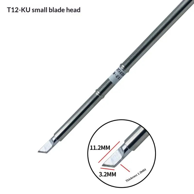 1PCS T12 I ILS J02 JL02 K KU Soldering Iron Tips For Hakko Fx951 DIY T12 Electric Soldering Iron Soldering Station Welding Tool Quake A2
