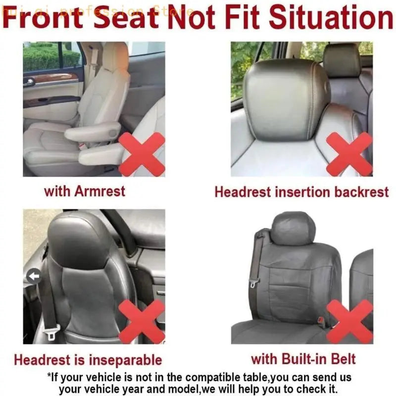 Universal Full Car Front And Rear Covers Protectors Set-Washable Easy Fit H8WE Quake