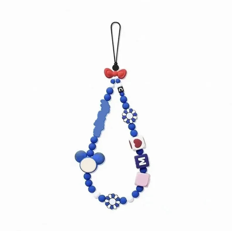 Heart Cherry Apple Silicone Knot Short Phone Charm Accessories for Galaxy for IPhone 12 13 14 15 16 17 18 Pro Max Case Quake phone charm 20