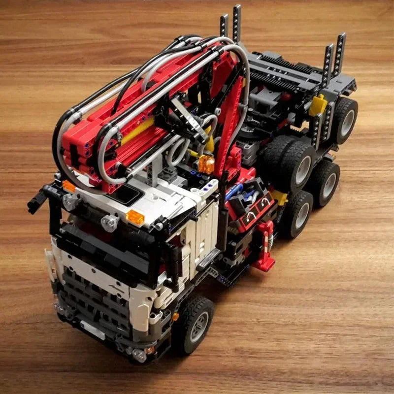 42043 Long Wood Truck Crane Sany Heavy Industry MOC-5890 High Difficulty Assembly Building Blocks 2926pcs Kids Christmas Gifts Quake