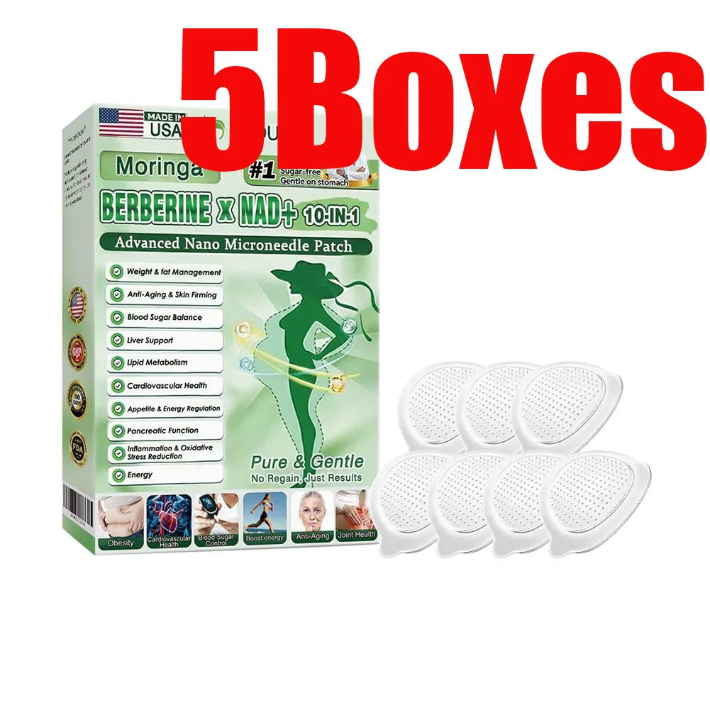 Advanced Nano Microneedle Patch For Body Skin Daily Use External Application Care Sticker Breathable Comfor Adhesion ≤0.3mm Quake 5 boxes