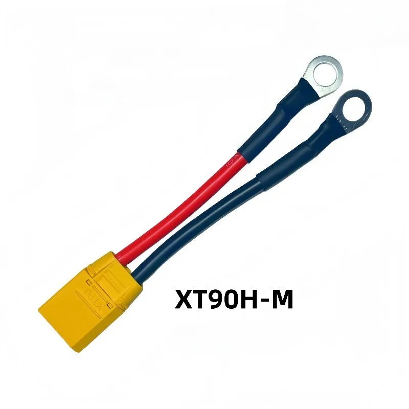 XT90H XT90S-F XT90E-M to M3-M10 Ring Terminal Adapter, 12AWG High Temp Power Cable for RC Model Lipo Battery Charger Wiring Quake