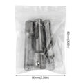 3pcs SDS Socket Driver Set Drill Bit Adaptor 3/8 1/4 1/2" Hex Shank Converter Impact Drill Hammer Adapter Tools Quake 3Pcs