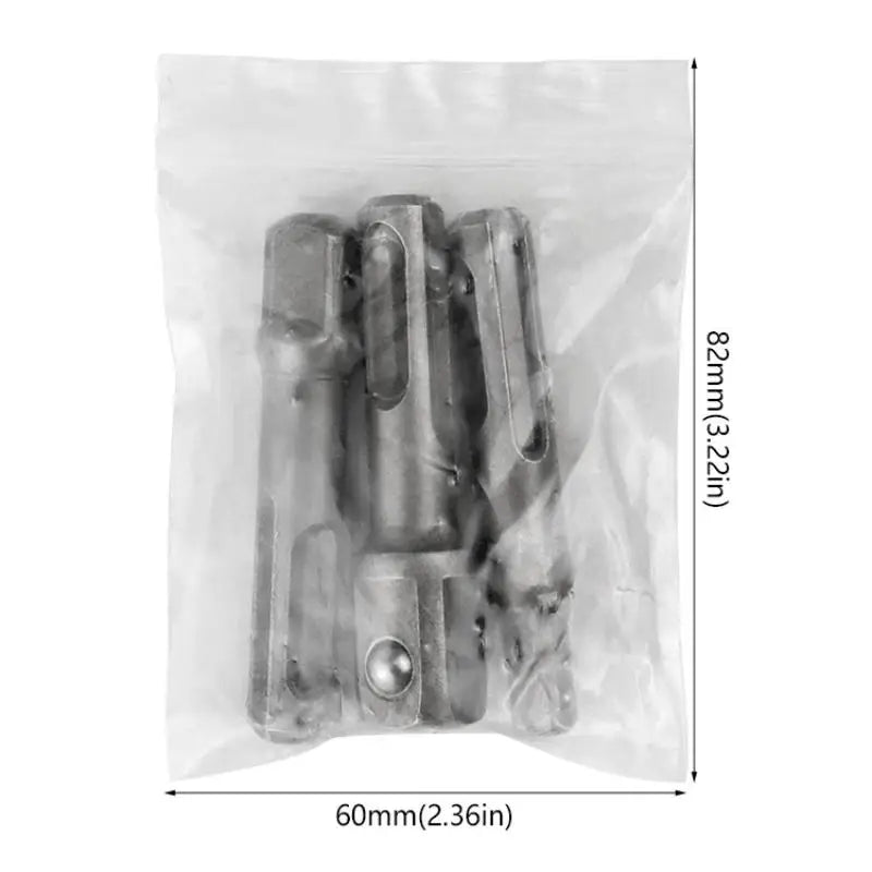 3pcs SDS Socket Driver Set Drill Bit Adaptor 3/8 1/4 1/2" Hex Shank Converter Impact Drill Hammer Adapter Tools Quake 3Pcs