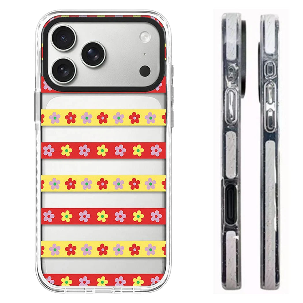 6090129 White Border Magnetic Case: Compatible with IPhone 18 17 16 15 14 Pro Max 18Pro Quake