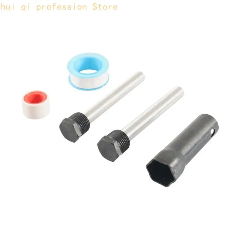 Water Heater Rod Replacement Set, 1/2 Thread H8WE Quake 2piece black hat CN