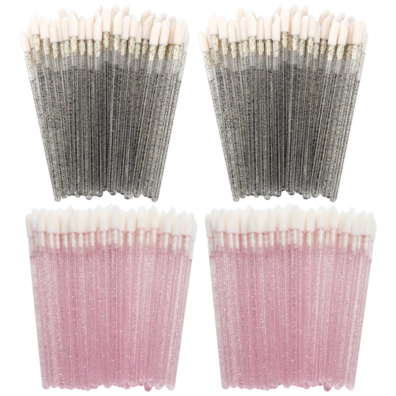 Applicator Wands Wholesale Disposable Lip 100/300PCS Brush Makeup Brushes Lipstick Eyelashes Extension Tool Beauty Accessories Quake