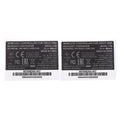 2pcs Lable Seals Sticker Handle Stickers For ONE Slim Wireless Controller Sticker Quake Black