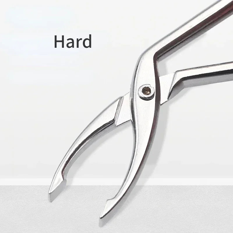 New Elbow Eyebrow Pliers Clip Scissors Tweezers Straight Pointed Stainless Steel Eyebrow Plucking Makeup Beauty Tools Quake