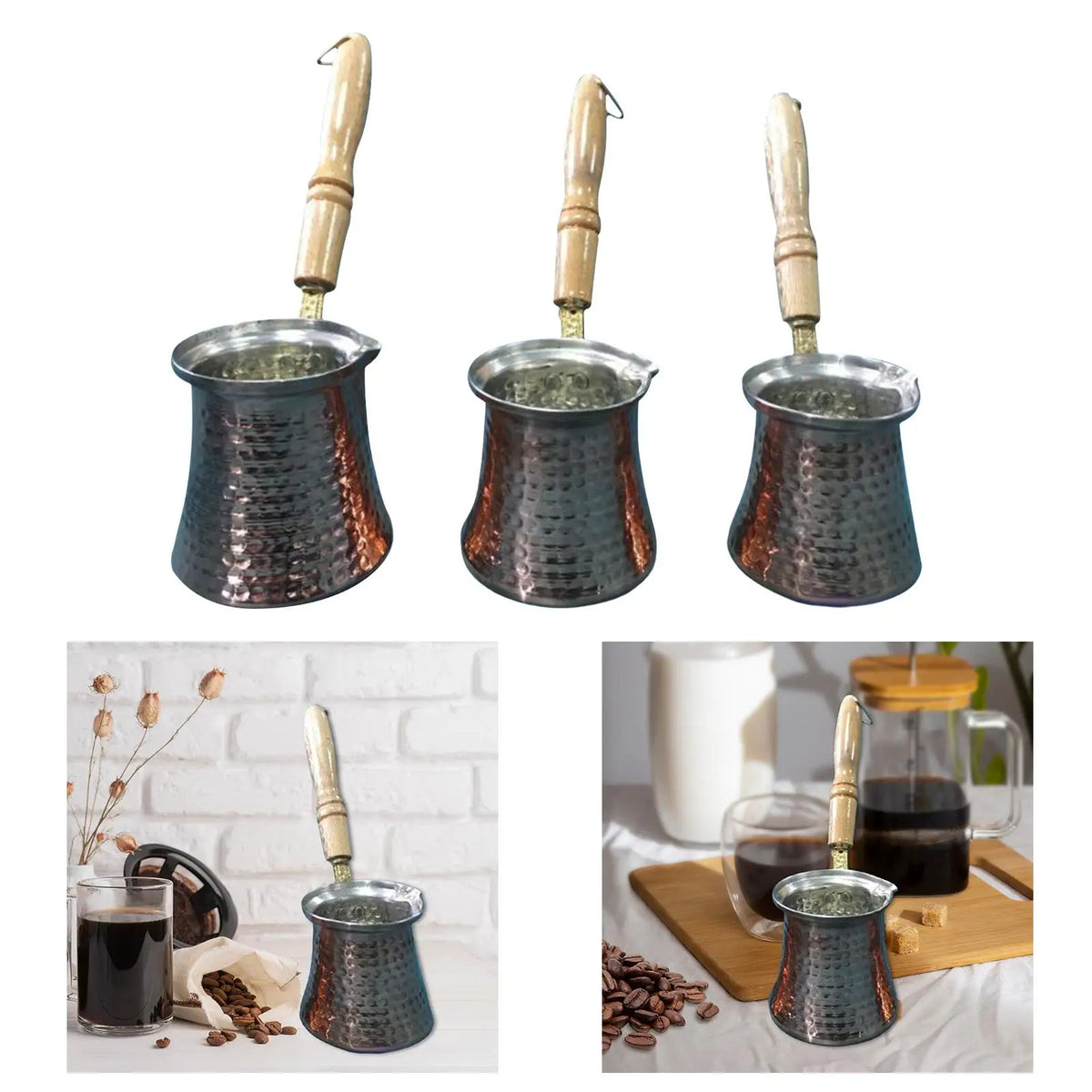 Turkish Coffee Pot Greek Arabic Coffee Pot Small Pot Turkish Coffee Pot Induction Bar Kitchen Equipment Stovetop Coffee Maker Quake
