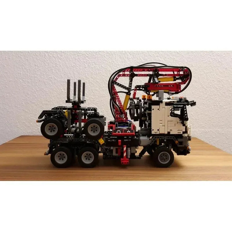 42043 Long Wood Truck Crane Sany Heavy Industry MOC-5890 High Difficulty Assembly Building Blocks 2926pcs Kids Christmas Gifts Quake