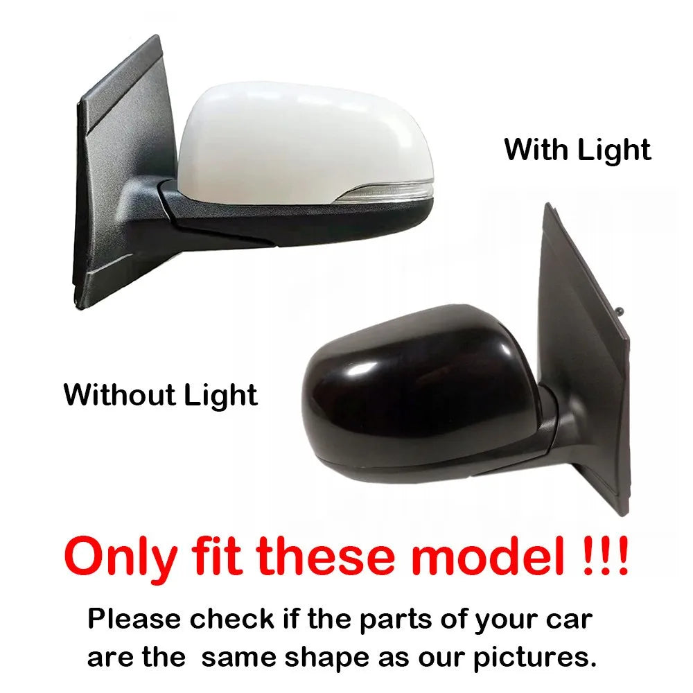 For Kia Picanto 2012-2025 2x Car Sticker Rearview Side Mirror Cover Wing Cap Exterior Case Trim Accessories Vehicle Decoration Quake