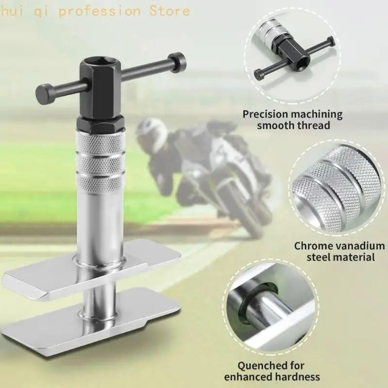 Motorcycle Brake Repair Tool 500LB Force Capacity for 30-75MM Disc Applications H8WE Quake