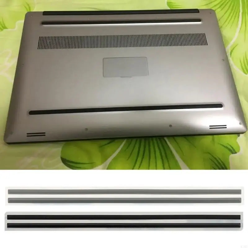 2Pieces Laptops Rubber Feet Strips, NonSlip Replacement Bottom Case Feet Pad for 15SFR FQ 15-DY EF TPN-Q222 Q230 K1KF Quake