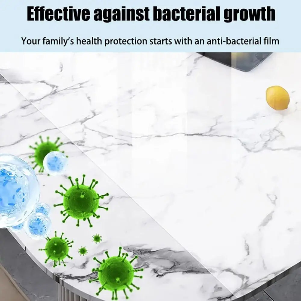 Oil Proof Wall Protector Film Electrostatic Adsorption Transparent Wall Sticker Heat-resisting Waterproof Sticker Kitchen Quake