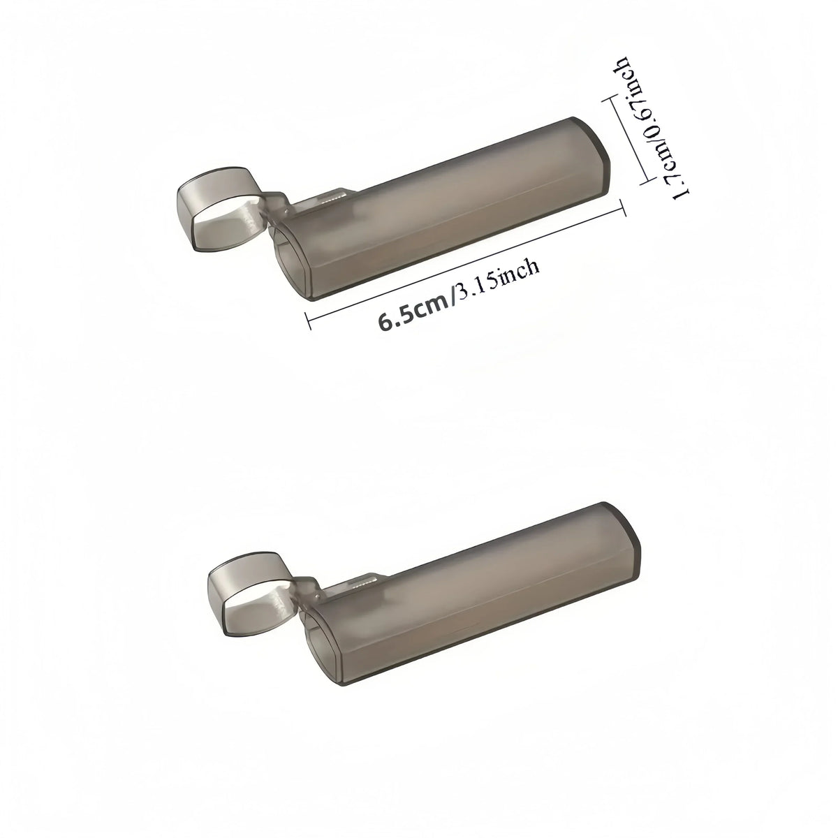Kitchen, and Restaurant Supplies, Plastic Portable Toothpick Case - Clear Toothpick Holder for Outdoor Travel Quake